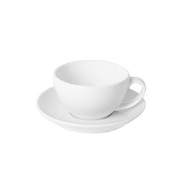 Avet Taza de Té con Plato Bianca 180 ml Porcelana (6 Unidades)
